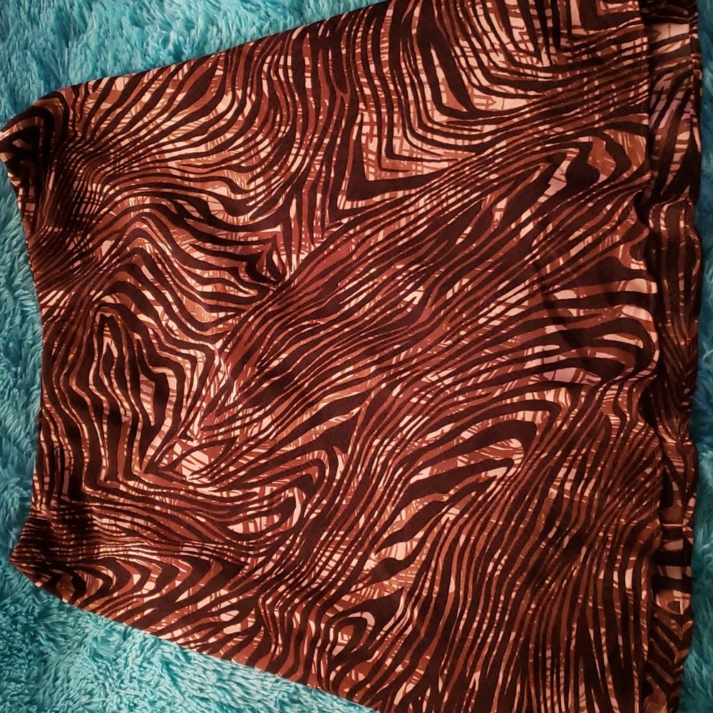 George Animal Print Skirt Size 14